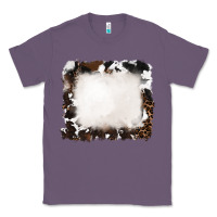 Lavender cowhide frames background Classic Tee - RanaPortraitStore