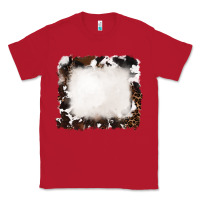 Red cowhide frames background Classic Tee - RanaPortraitStore