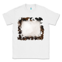 White cowhide frames background Classic Tee - RanaPortraitStore