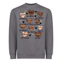 Storm black history month hearts Heavyweight Sweatshirt - MaliasSmallBusiness