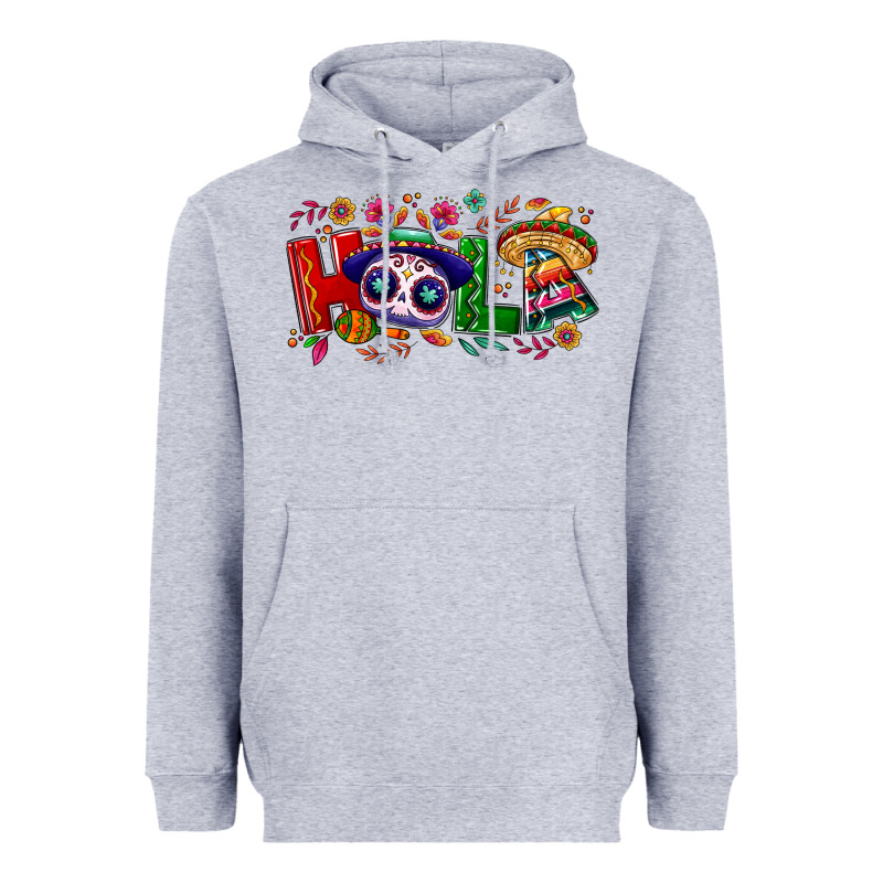 Hola Cinco De Mayo Heavyweight Hoodie by NancyCooperArtShop | Teevron