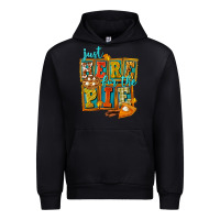 Black Just Here For The Pie Urban Hoodie - FaDigitalArtStudio