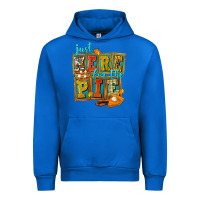 Cobalt Just Here For The Pie Urban Hoodie - FaDigitalArtStudio
