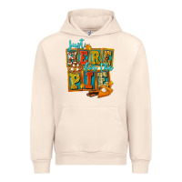 Sandshell Just Here For The Pie Urban Hoodie - FaDigitalArtStudio