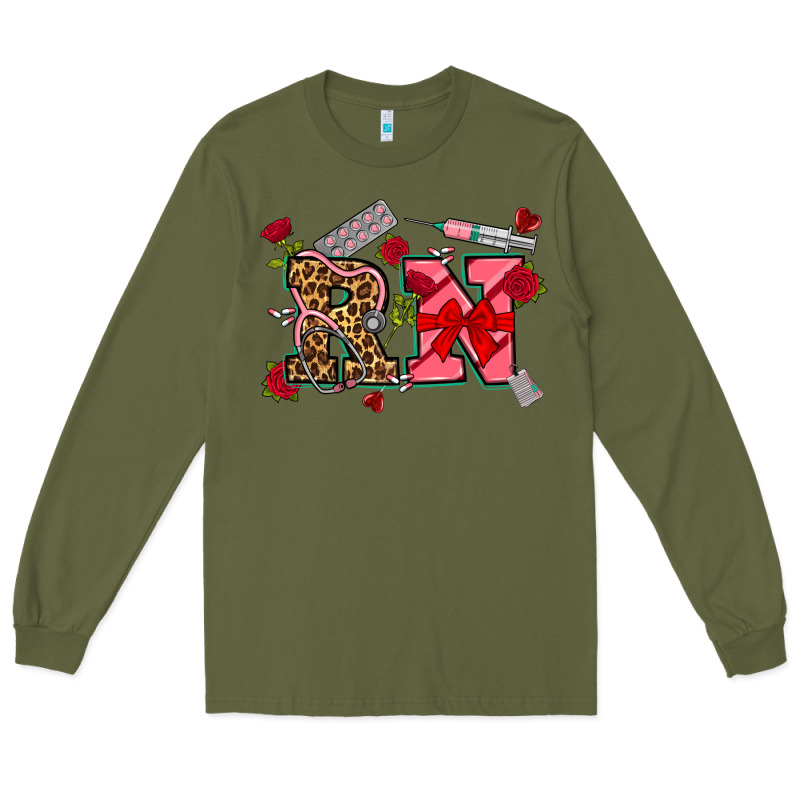 Valentines Day Rn Long Sleeve Tee by NancyCooperArtShop | Teevron