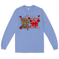 Colony Blue valentines day rn Long Sleeve Tee - NancyCooperArtShop