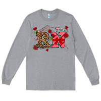 Heather Grey valentines day rn Long Sleeve Tee - NancyCooperArtShop