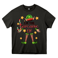 Asphalt im the sarcastic elf Heavy Core Tee - FaDigitalArtStudio