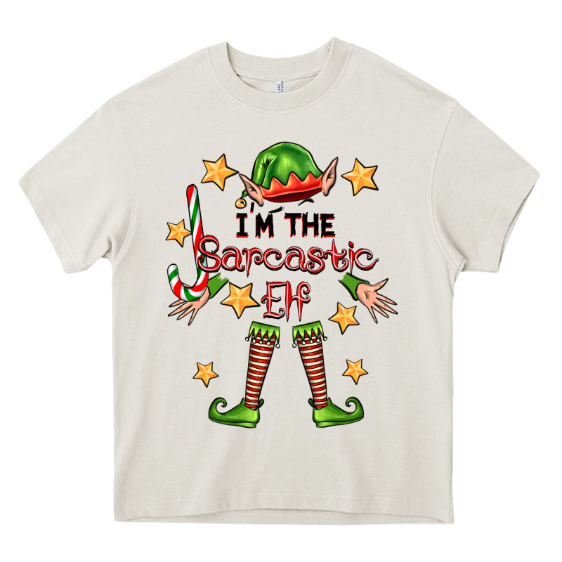 Im The Sarcastic Elf Heavy Core Tee by FaDigitalArtStudio | Teevron