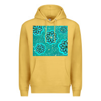 Antique Gold glitter turquoise Premium Hoodie - TumblerDesignByShophia