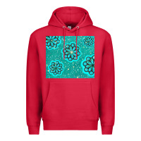 Cardinal glitter turquoise Premium Hoodie - TumblerDesignByShophia