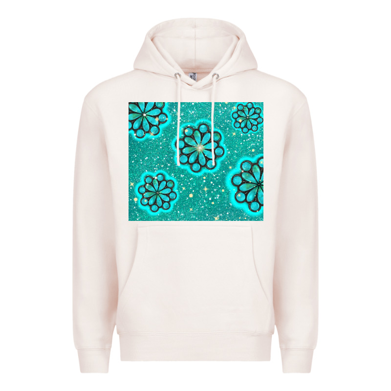 Glitter Turquoise Premium Hoodie by TumblerDesignByShophia | Teevron