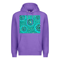 Purple glitter turquoise Premium Hoodie - TumblerDesignByShophia