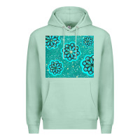 Seafoam glitter turquoise Premium Hoodie - TumblerDesignByShophia