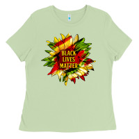 Matcha black lives matter sunflower Ladies Tee - HRA Design Shop