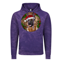 Cloud Purple German Shepherd Christmas Vintage Hoodie - RanaPortraitStore
