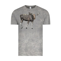 Cloud Rock Moose Buck Deer Vintage Tee - LillyAllenDesigns