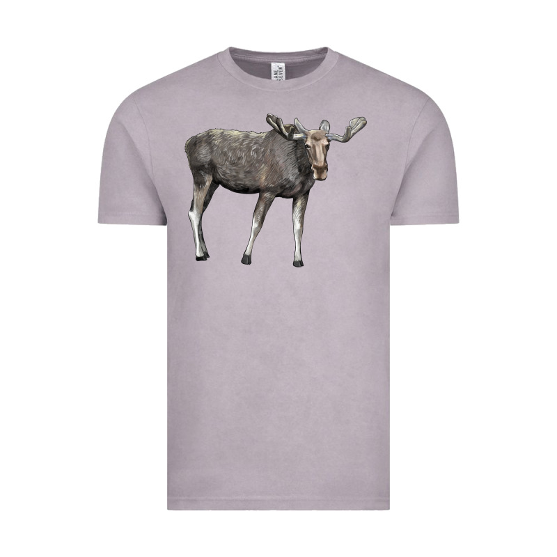 Moose Buck Deer Vintage Tee by LillyAllenDesigns | Teevron