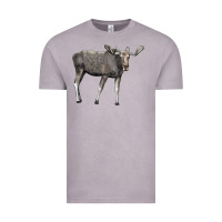 Vintage Zinc Moose Buck Deer Vintage Tee - LillyAllenDesigns
