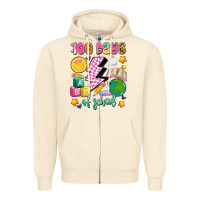 Sandshell 100 days of school Zipper Hoodie - Artiststas