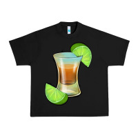 Black Tequila Shot Urban Heavy Tee - Jasminsmagicworld