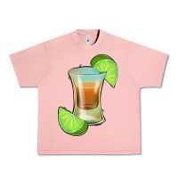 Salmon Tequila Shot Urban Heavy Tee - Jasminsmagicworld