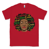 Red afro diva Classic Tee - MaliasSmallBusiness
