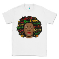 White afro diva Classic Tee - MaliasSmallBusiness