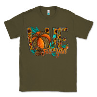 Army Green Love Fall Y'all Classic Tee - CowhideDigitalArt