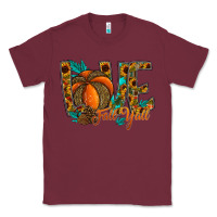 Burgundy Love Fall Y'all Classic Tee - CowhideDigitalArt
