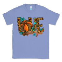 Colony Blue Love Fall Y'all Classic Tee - CowhideDigitalArt