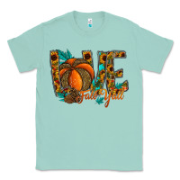 Seafoam Love Fall Y'all Classic Tee - CowhideDigitalArt