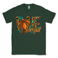 Sports Green Love Fall Y'all Classic Tee - CowhideDigitalArt