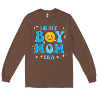 Chestnut in my boy mom era Long Sleeve Tee - MaliasSmallBusiness
