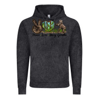 Vintage Black Peace Love Baby Gorilla Vintage Hoodie - LillyAllenDesigns