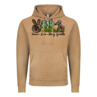 Vintage Camel Peace Love Baby Gorilla Vintage Hoodie - LillyAllenDesigns