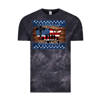 Cloud Black god bless america american flag tumbler Vintage Tee - Jasminsmagicworld