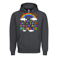 Smoke it's a beautiful day to respect other people's pro Zipper Hoodie - Artiststas