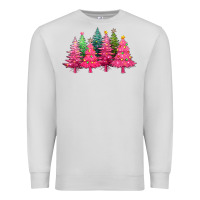 Dove Grey christmas tress with lights Premium Sweatshirt - texasbilliewilder