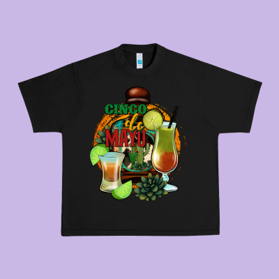 Cinco De Mayo Urban Heavy Tee Designed By Jasminsmagicworld