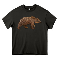 Asphalt bear Heavy Core Tee - BarkalooDesign