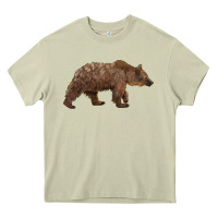 Mossy bear Heavy Core Tee - BarkalooDesign