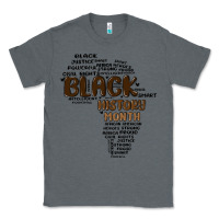 Charcoal Heather black history month Classic Tee - MaliasSmallBusiness