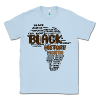 Dusty Blue black history month Classic Tee - MaliasSmallBusiness