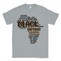 Heather Grey black history month Classic Tee - MaliasSmallBusiness
