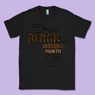 Black History Month Classic Tee Designed By Maliassmallbusiness