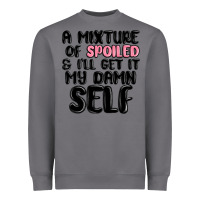 Storm a mixture of spoiled and ill get it my damn self Heavyweight Sweatshirt - MaliasSmallBusiness