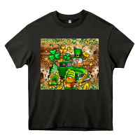 Asphalt St. Patrick's Day gnomies truck tumbler Heavy Core Tee - Neo Western
