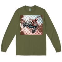 Army Green born to ride dirty bikes Long Sleeve Tee - MaliasSmallBusiness