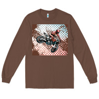 Chestnut born to ride dirty bikes Long Sleeve Tee - MaliasSmallBusiness